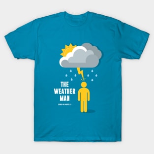 The Weather Man - Alternative Movie Poster T-Shirt